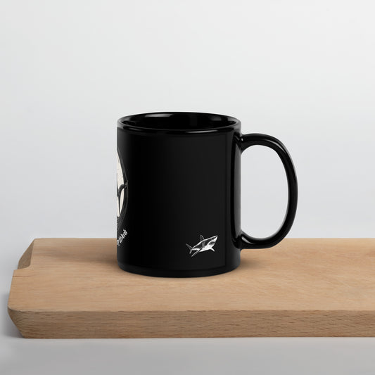 Black Glossy Shark Week Mug